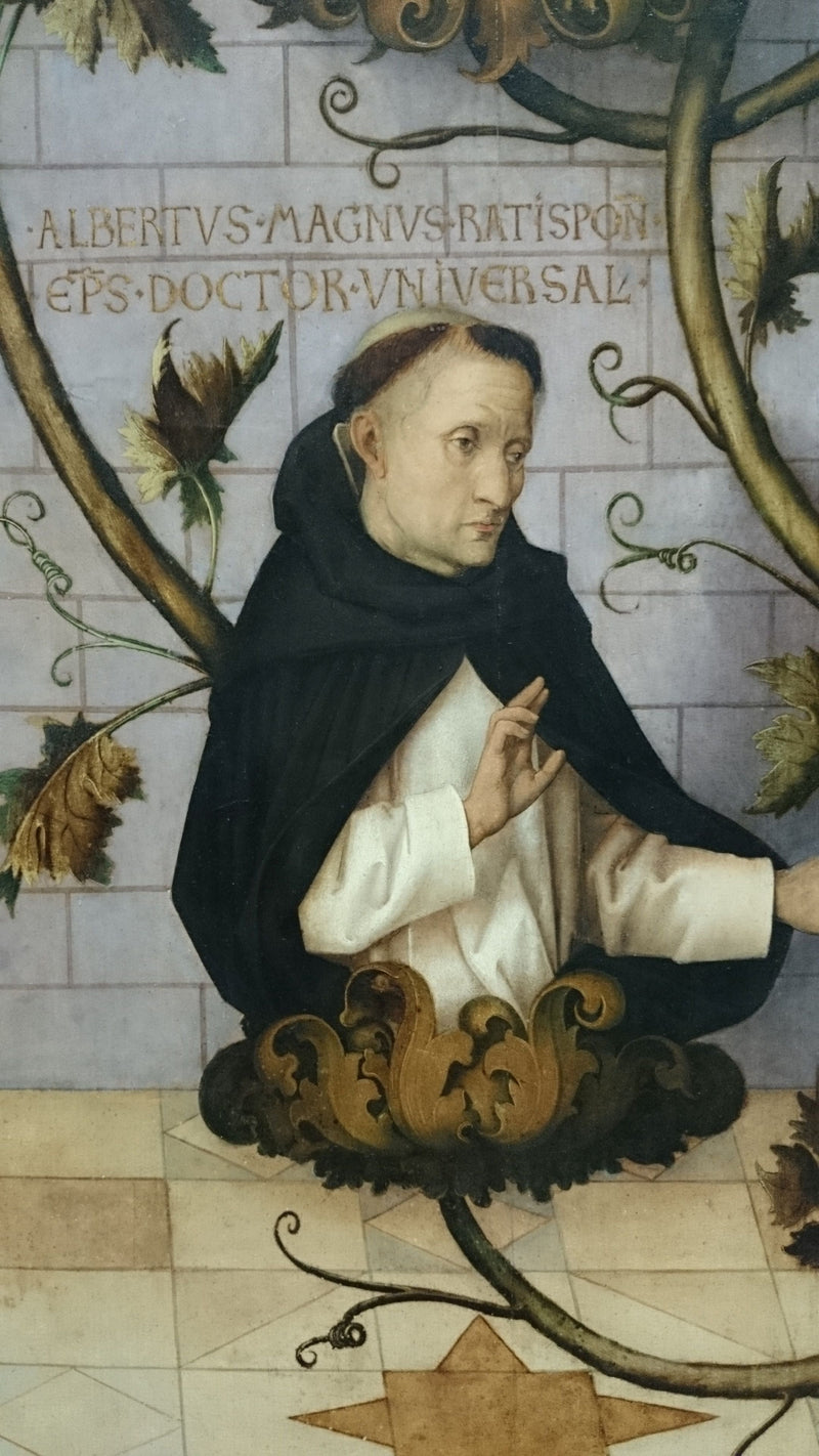 프랑크푸르트 도미니크 수도원 제단: 도미니크 교단 계보 (하단부) - 한스 홀바인 더 엘더