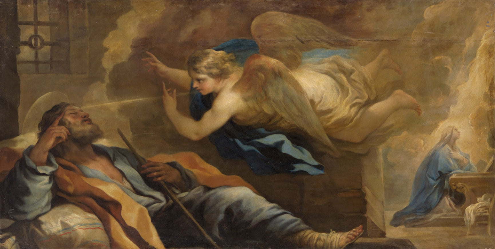 Rêve de Saint Joseph - Luca Giordano - Alpha Reproduction