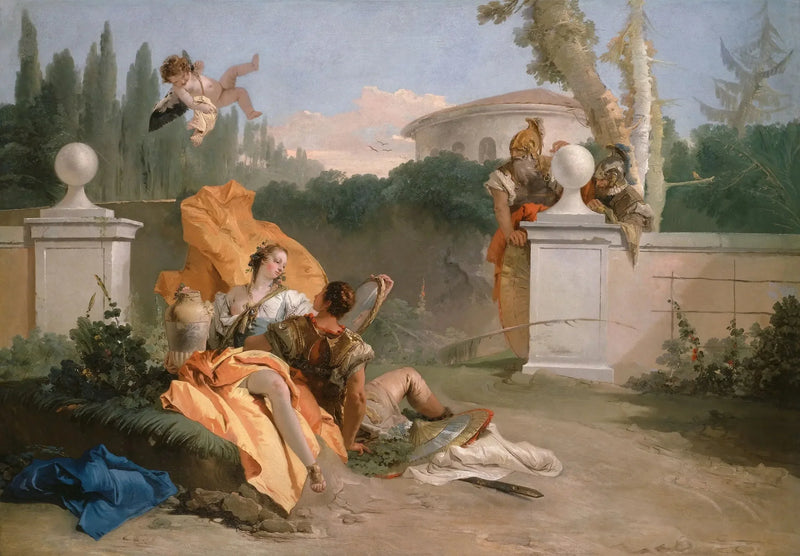 리날도와 아르미다의 정원에서 - 조반니 바티스타 티에폴로

Source:
Rinaldo et Armida dans son jardin - Giovanni Battista Tiepolo