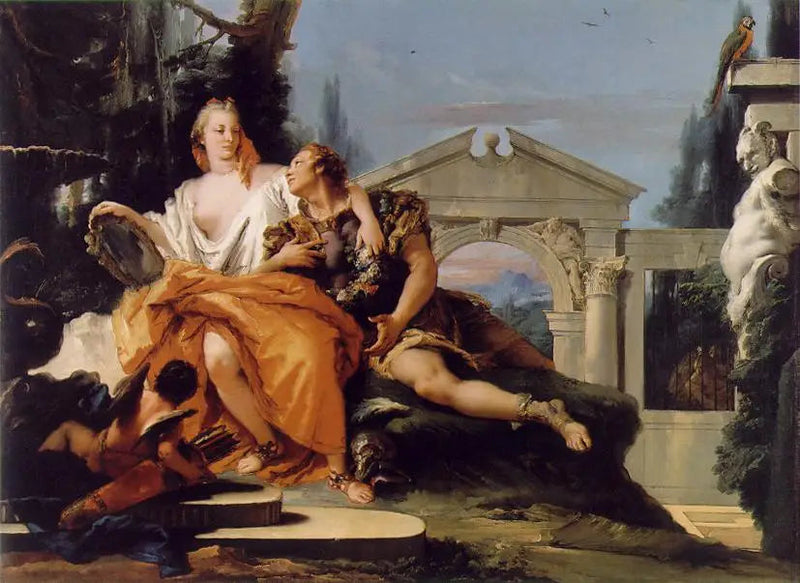 리날도는 암이다의 매력에 빠지다 - 조반니 바티스타 티에폴로

Source:
Rinaldo sous le charme d'Armida - Giovanni Battista Tiepolo