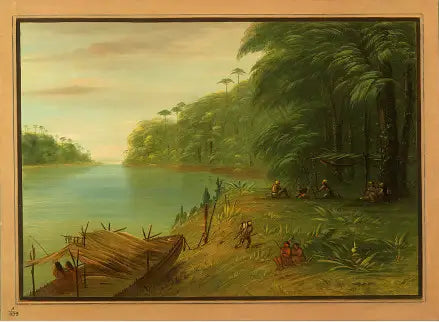 에세키보 강변 - 조지 캐틀린

Source:
Rive de l'Essequibo - George Catlin
