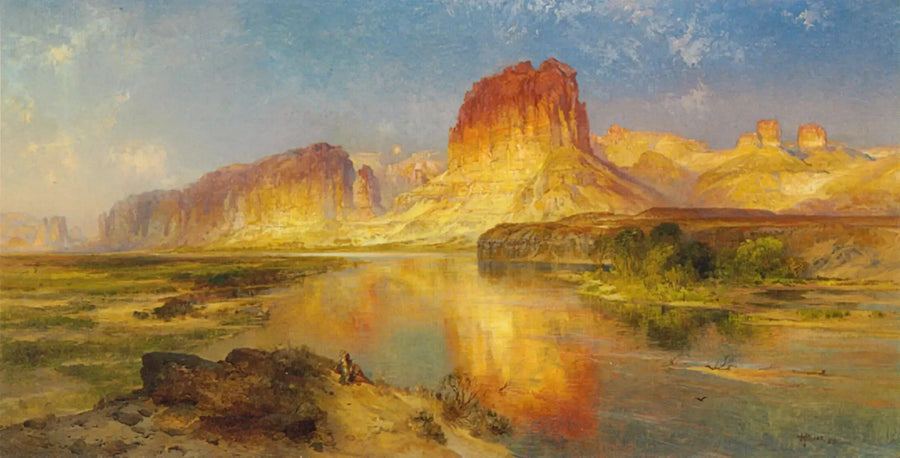와이오밍의 초록 강 - 토마스 모란

Source:
Rivière verte du Wyoming - Thomas Moran