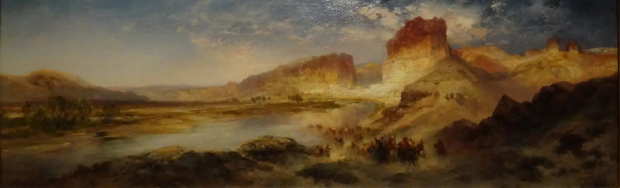 리비에르 베르트, 와이오밍 - 토마스 모란

Source:
Rivière Verte, Wyoming - Thomas Moran