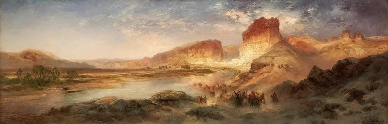리비에르 베르트, 와이오밍 - 토마스 모란

Source:
Rivière Verte, Wyoming - Thomas Moran