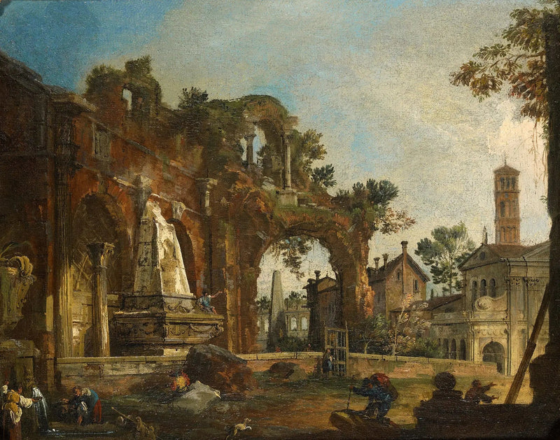 로마 : 포럼을 배경으로 한 유적이 있는 카프리치오 - 카날레토

Source:
Rome : Capriccio avec ruines basées sur le Forum - Canaletto