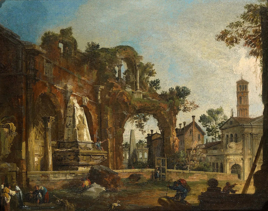 로마 : 포럼을 배경으로 한 유적이 있는 카프리치오 - 카날레토

Source:
Rome : Capriccio avec ruines basées sur le Forum - Canaletto