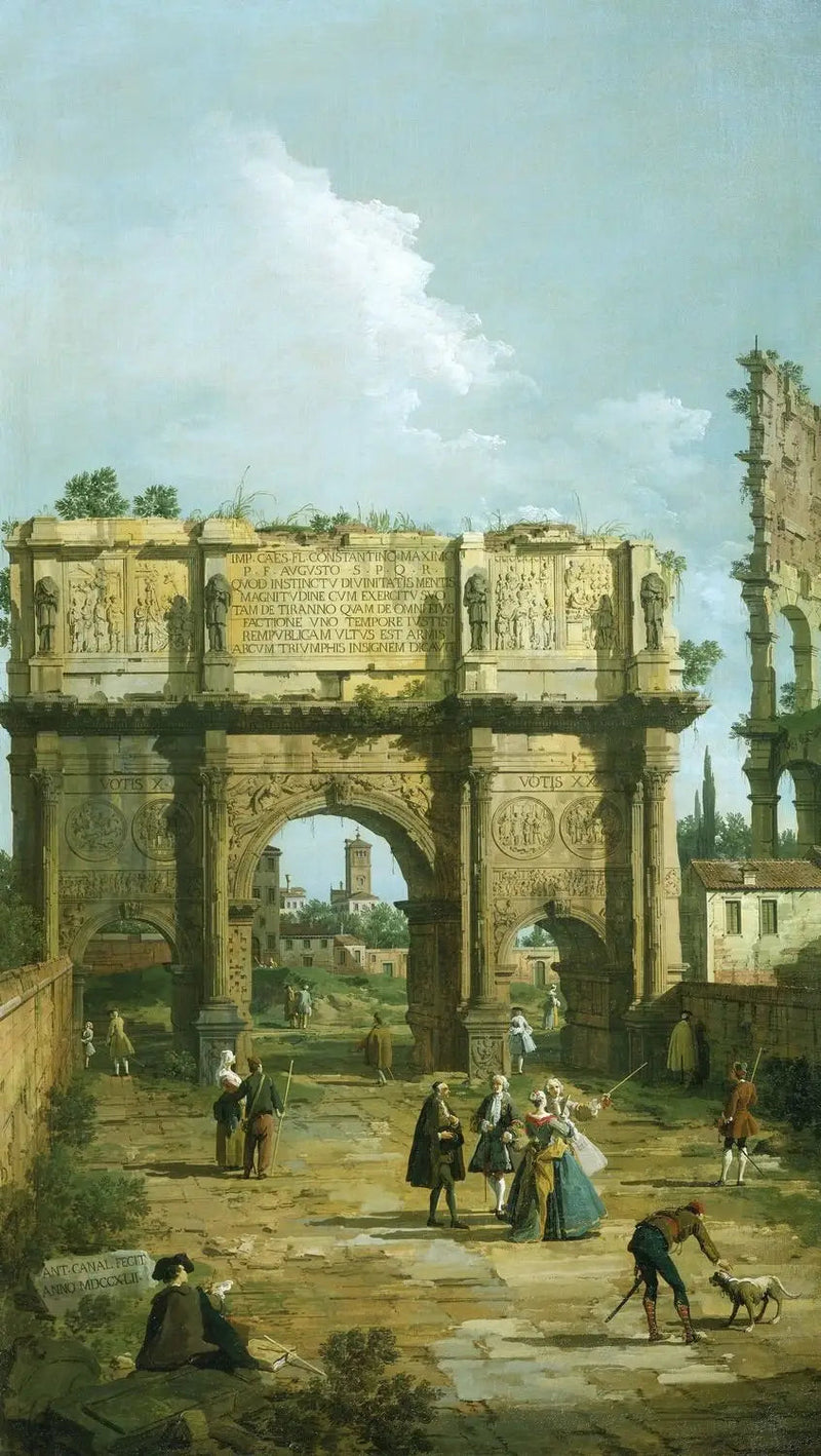 로마 : 콘스탄티누스 대제의 아치 - 카날레토

Source:
Rome : l'Arc de Constantin - Canaletto