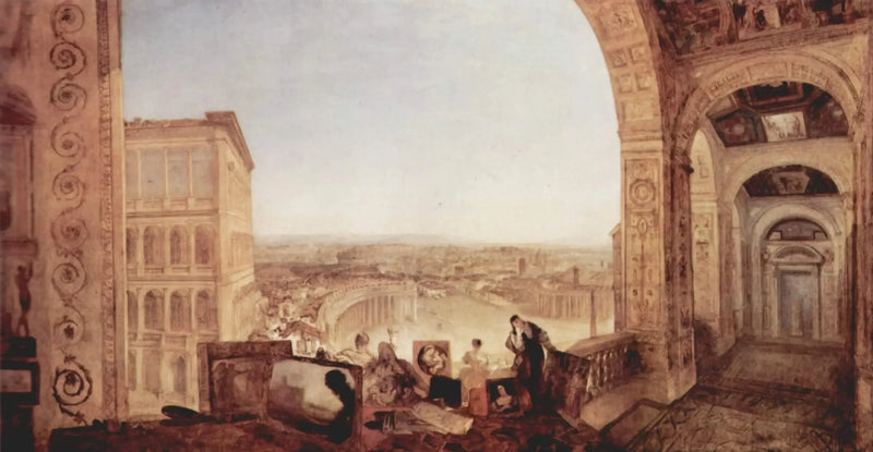 바티칸에서 본 로마 - J. M. W. 터너