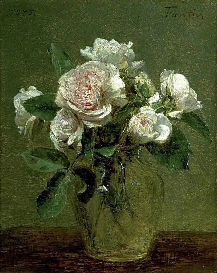 유리 꽃병에 담긴 흰 장미 - 앙리 판탱-라투르

Source:
Roses blanches dans un vase en verre - Henri Fantin-Latour