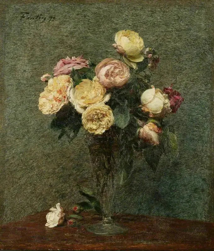 유리 꽃병에 담긴 장미 - 앙리 판탱-라투르

Source:
Roses dans un vase de verre - Henri Fantin-Latour
