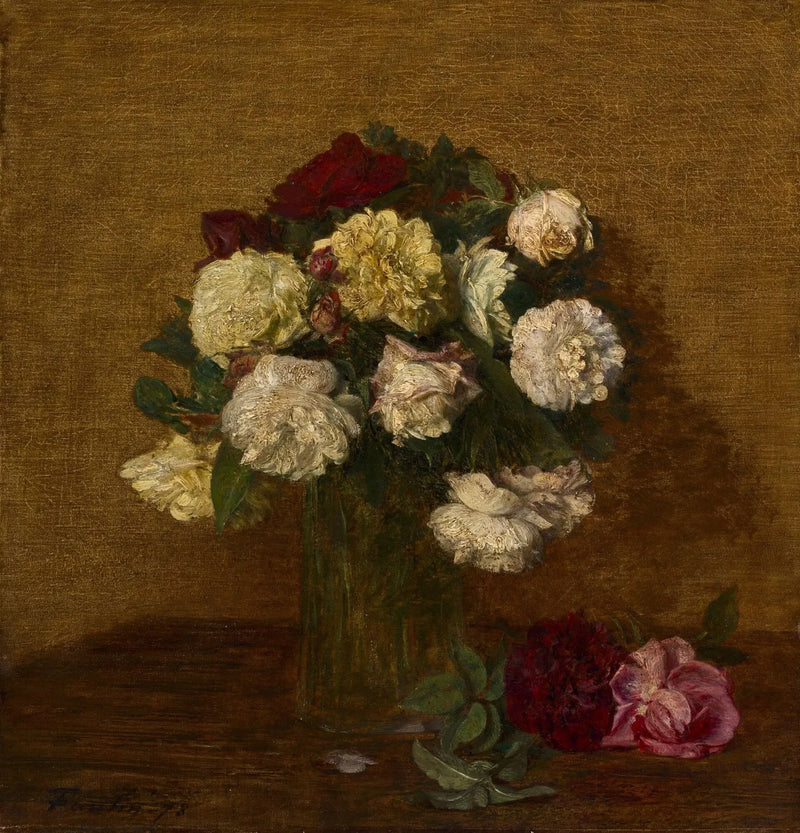 꽃이 꽂힌 꽃병 - 앙리 판탱-라투르

Source:
Roses dans un vase - Henri Fantin-Latour