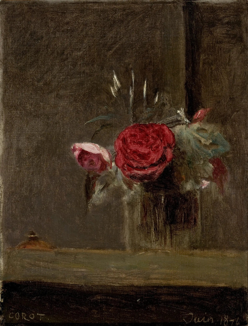 유리잔 속의 장미 - 장 바티스트 카미유 코로

Source:
Roses dans un verre - Jean-Baptiste Camille Corot