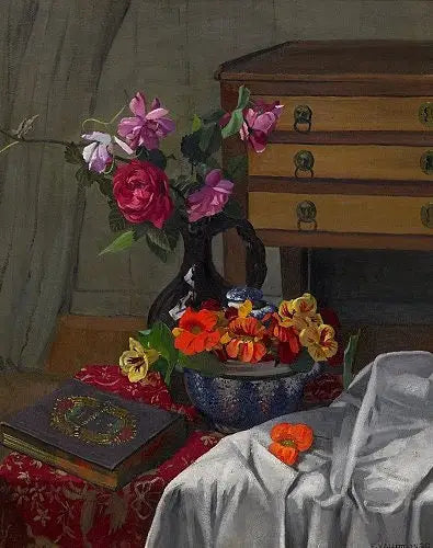 장미와 금잔화. - 펠릭스 발로통

Source:
Roses et capucines. - Félix Vallotton