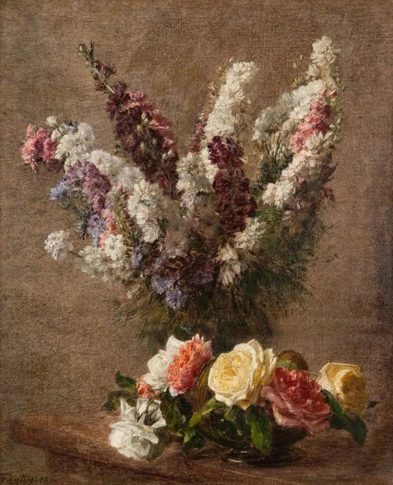 장미와 금계국 - 앙리 판탱-라투르

Source:
Roses et pieds-d'alouette - Henri Fantin-Latour