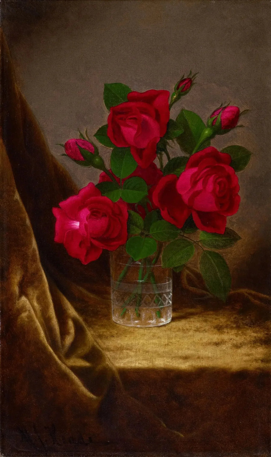 장미 자크민오 - 마틴 존슨 히드

Source:
Roses Jacqueminot - Martin Johnson Heade