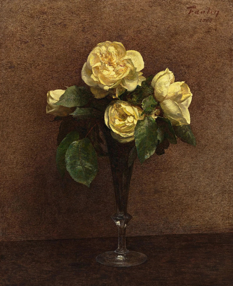 노란 장미, 마레샬 니엘 - 앙리 판탱-라투르

Source:
Roses jaunes, Maréchal Niel - Henri Fantin-Latour