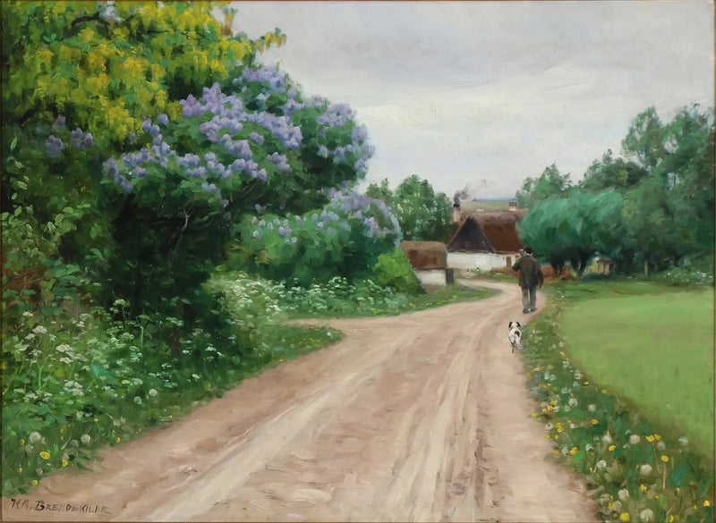 개화한 라일락이 있는 시골길과 황금빛 비 - H. A. Brendekilde

Source:
Route de campagne avec des lilas en fleurs et des pluies dorées - H. A. Brendekilde