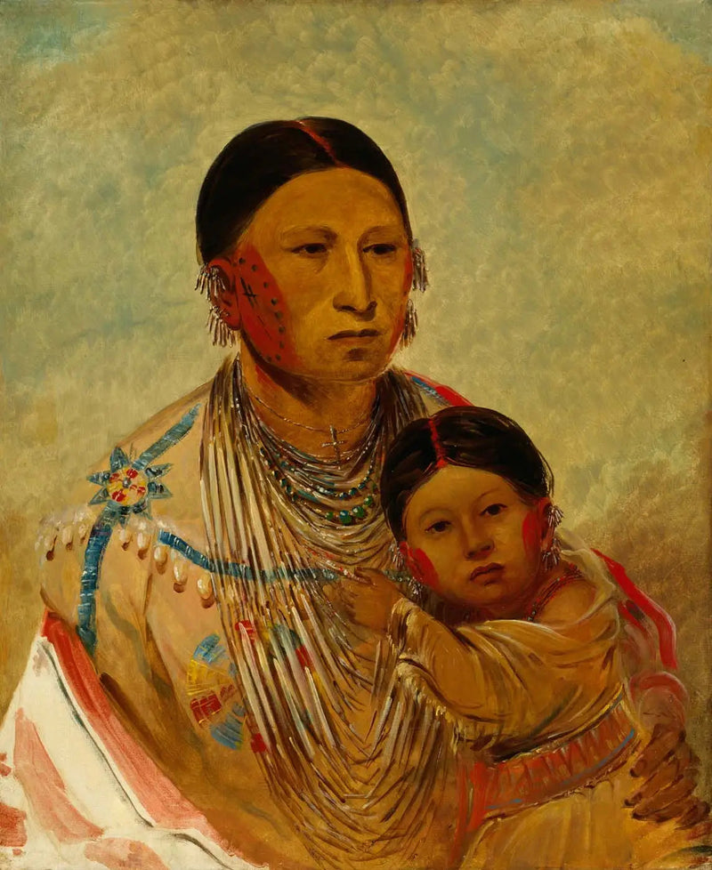 루통위마, 비둘기 비행, 흰 구름의 여성 - 조지 캐틀린

Source:
Ru-ton-ye-wee-ma, Pigeon pavanant, Femme de Nuage Blanc - George Catlin