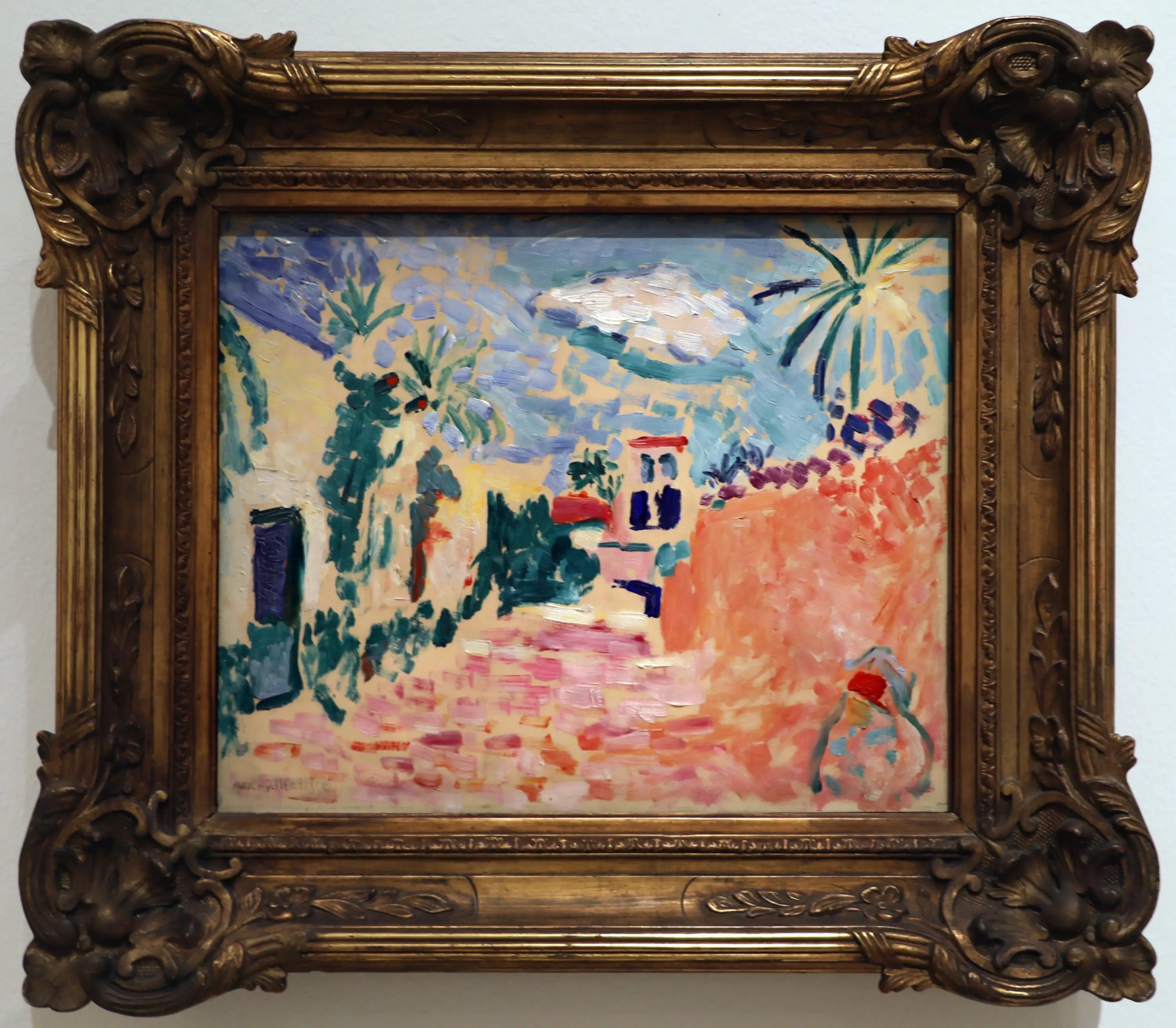 Reproduction du tableau « Rue de Biskra, Algérie - Henri Matisse » par Alpha Reproduction en peinture à l’huile