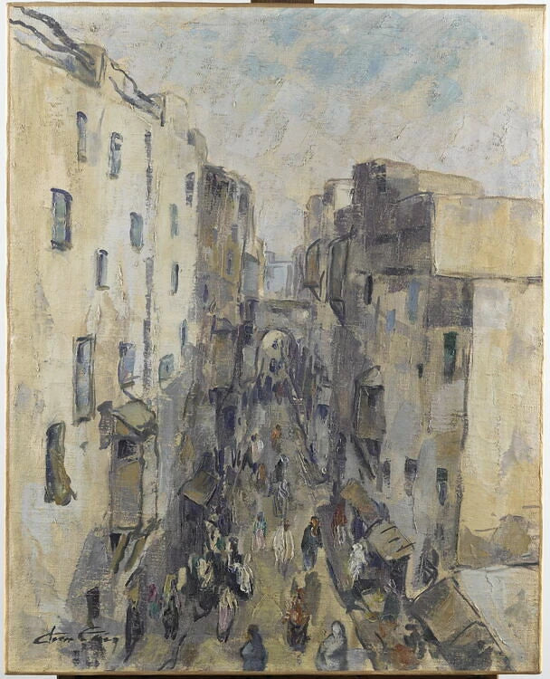 Rue du Mellah à Mogador, Maroc - Jean Lair
