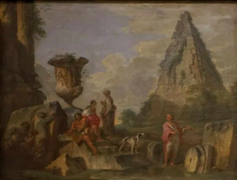 카이우스 케스티우스 피라미드가 있는 고대 유적 - 조반니 파올로 파니니

Source:
ruines antiques avec la pyramide de Caïus Cestius - Giovanni Paolo Panini