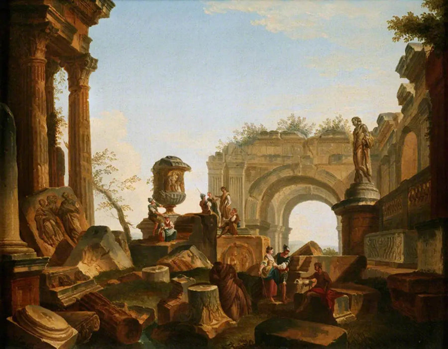항아리와 아치가 있는 폐허 - 조반니 파올로 파니니

Source:
Ruines avec une urne et une arche - Giovanni Paolo Panini