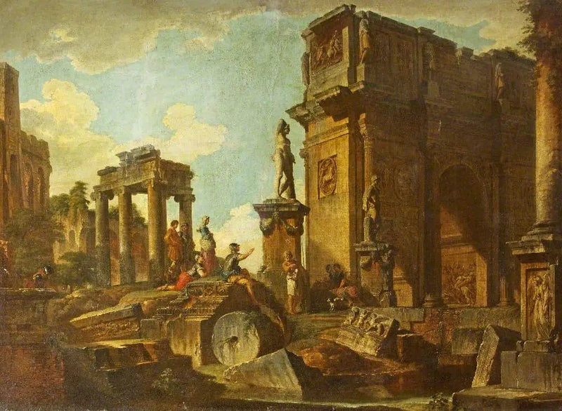 콘스탄티누스 대성당이 있는 고전 유적지 - 조반니 파올로 파니

Source:
Ruines classiques avec l'arc de Constantin - Giovanni Paolo Panini
