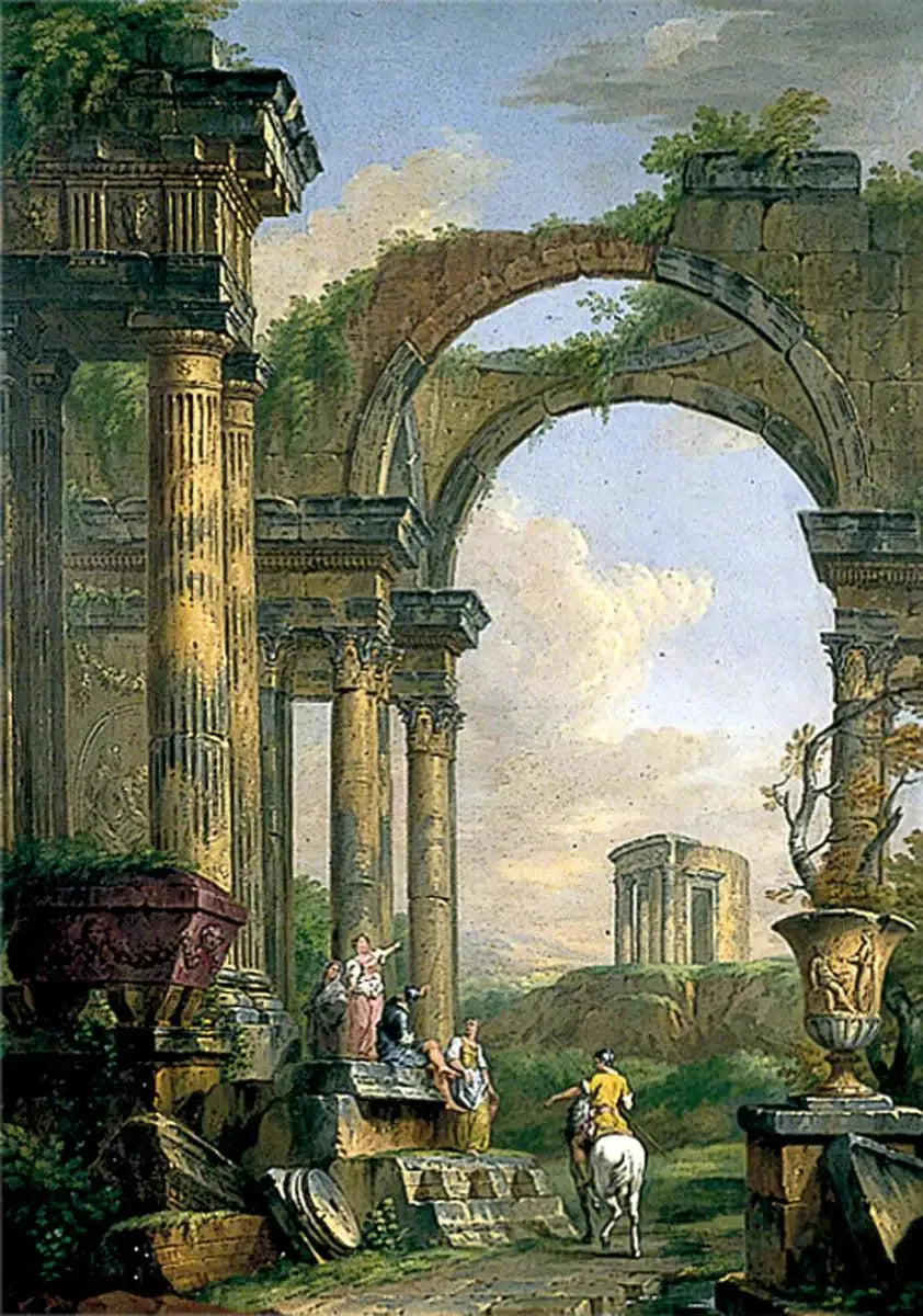 고전 유적 - 조반니 파올로 파니

Source:
Ruines classiques - Giovanni Paolo Panini