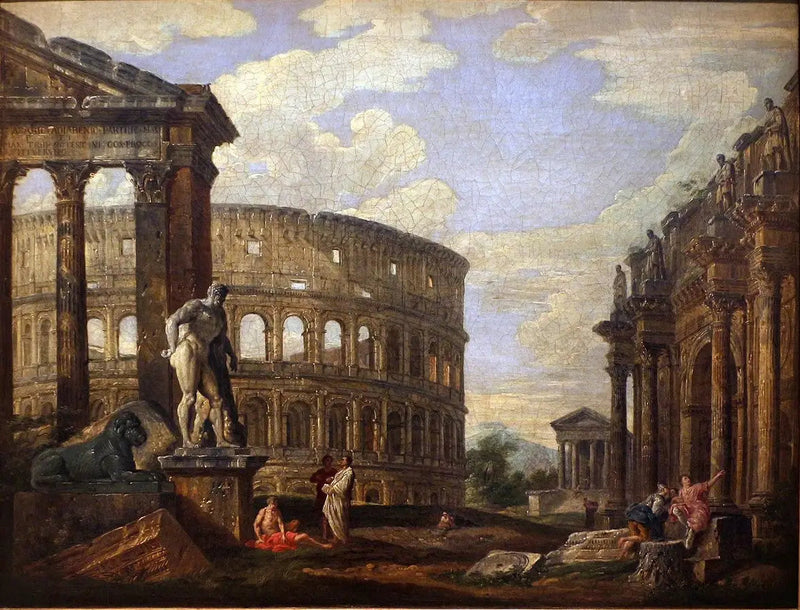 고대 로마의 폐허 - 조반니 파올로 파니니

Source:
Ruines de la Rome antique - Giovanni Paolo Panini
