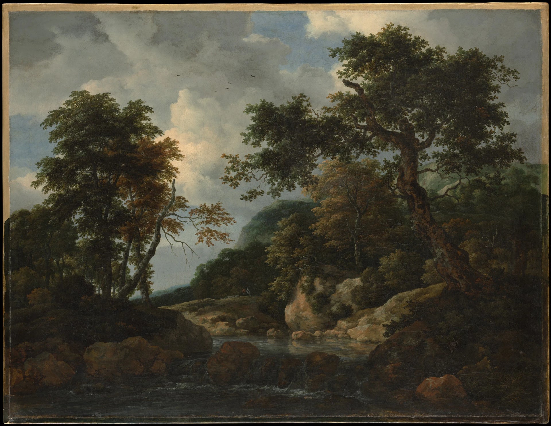 Le Ruisseau de la forêt - Jacob van Ruisdael