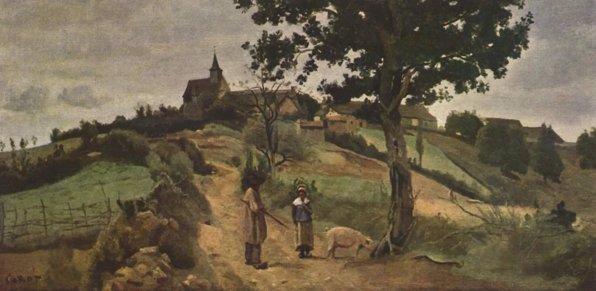 Saint-André-en-Morvan - Jean-Baptiste Camille Corot - Alpha Reproduction