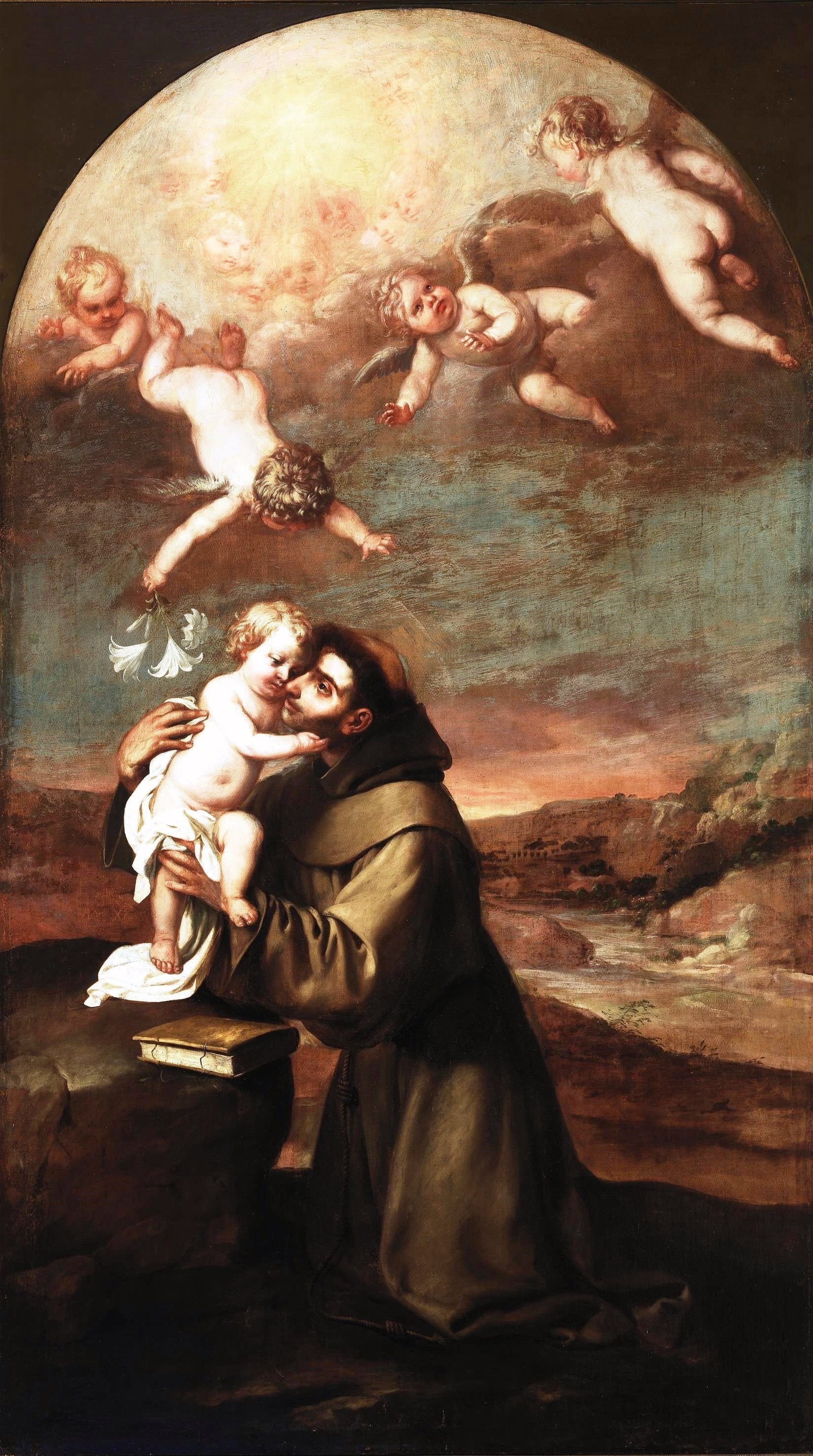 Saint Antoine de Padoue - Alonso Cano image 1 tableau peint à l’huile sur toile