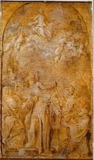 성 아우구스티누스가 삼위일체를 묵상하는 모습 - 안토니 반 다이크

Source:
Saint Augustin contemplant la Trinité - Antoine van Dyck
