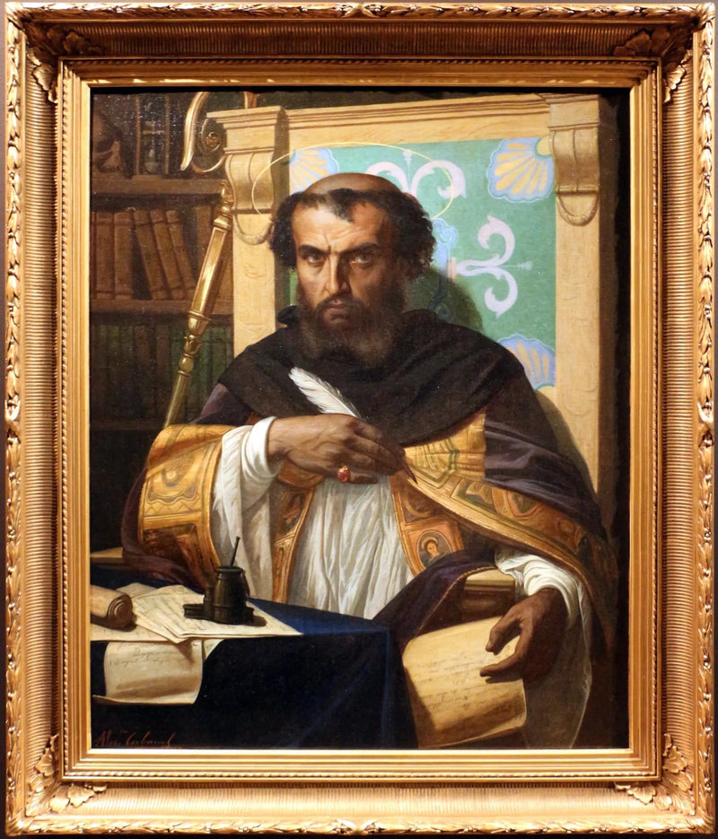 성 아우구스티누스가 그의 사무실에 앉아 있음 - 알렉상드르 카바넬

Source:
Saint Augustin dans son bureau - Alexandre Cabanel