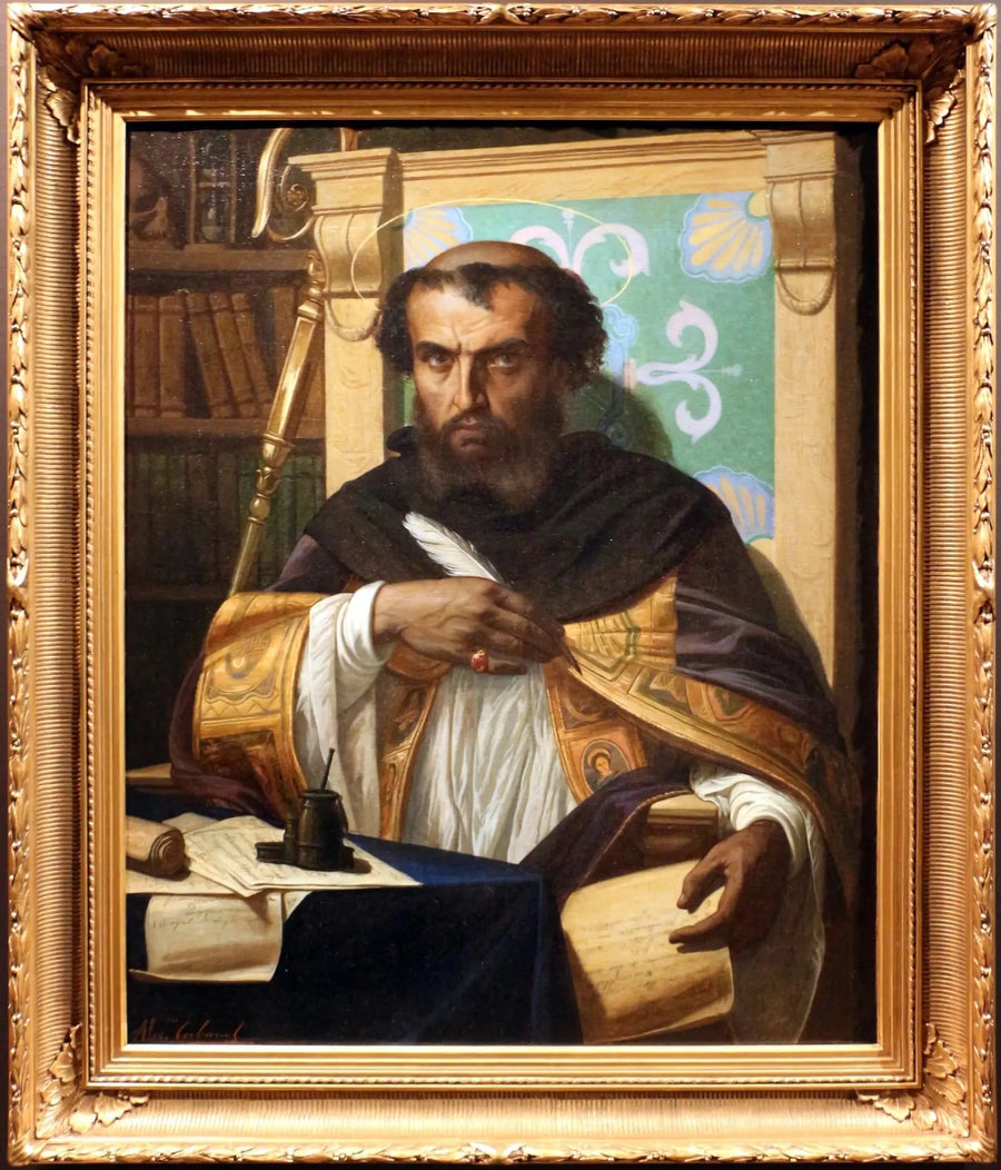 성 아우구스티누스가 그의 사무실에 앉아 있음 - 알렉상드르 카바넬

Source:
Saint Augustin dans son bureau - Alexandre Cabanel