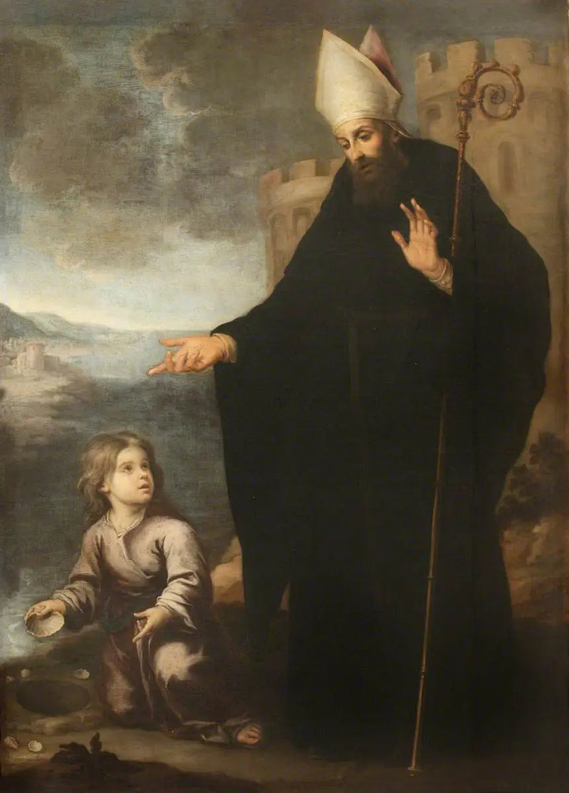 성 아우구스티누스와 삼위일체의 신비 - 바르톨로메 에스테반 무리요

Source:
Saint Augustin et le mystère de la Trinité - Bartolomé Esteban Murillo
