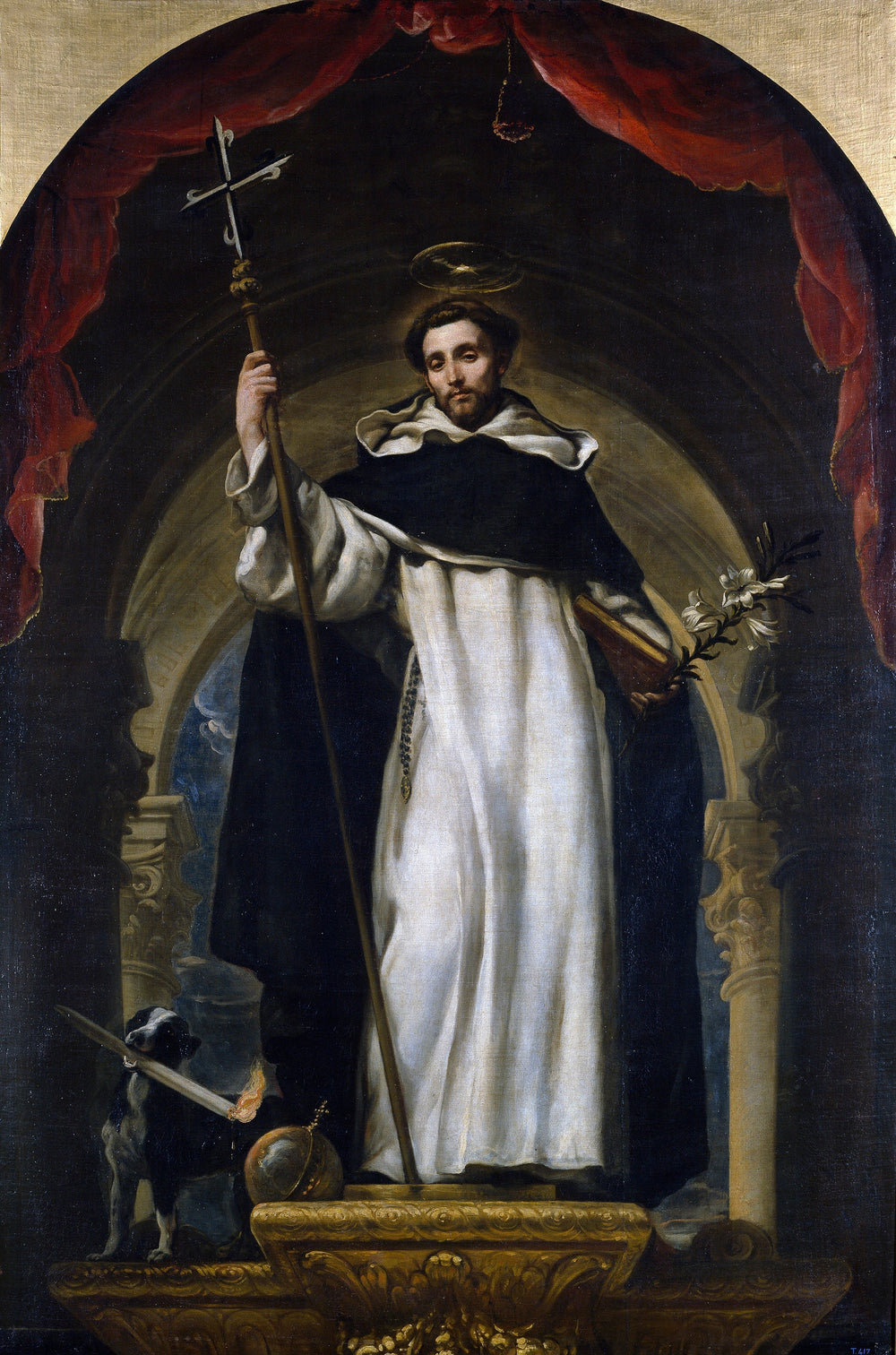 Saint Dominique de Guzmán - Claudio Coello image 1 reproduction d’œuvre d’art à l’huile