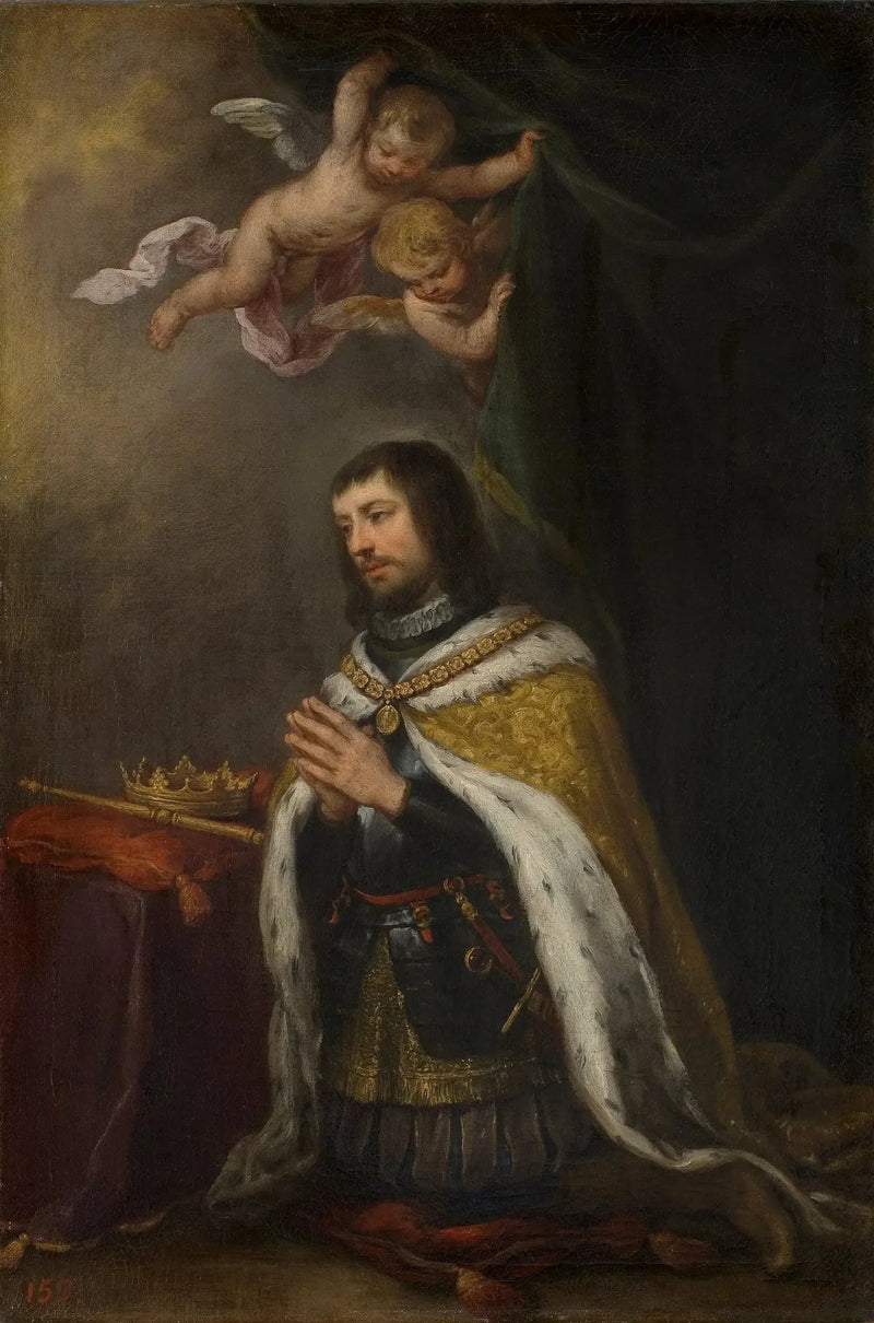 카스티야, 레온, 아스투리아스의 왕 성 페르디난드 - 바르톨로메 에스테반 무리요

Source:
Saint Ferdinand, roi de Castille, de Léon et des Asturies - Bartolomé Esteban Murillo