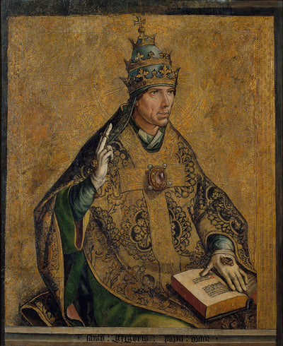 Saint Grégoire le Pape - Pedro Berruguete - Alpha Reproduction