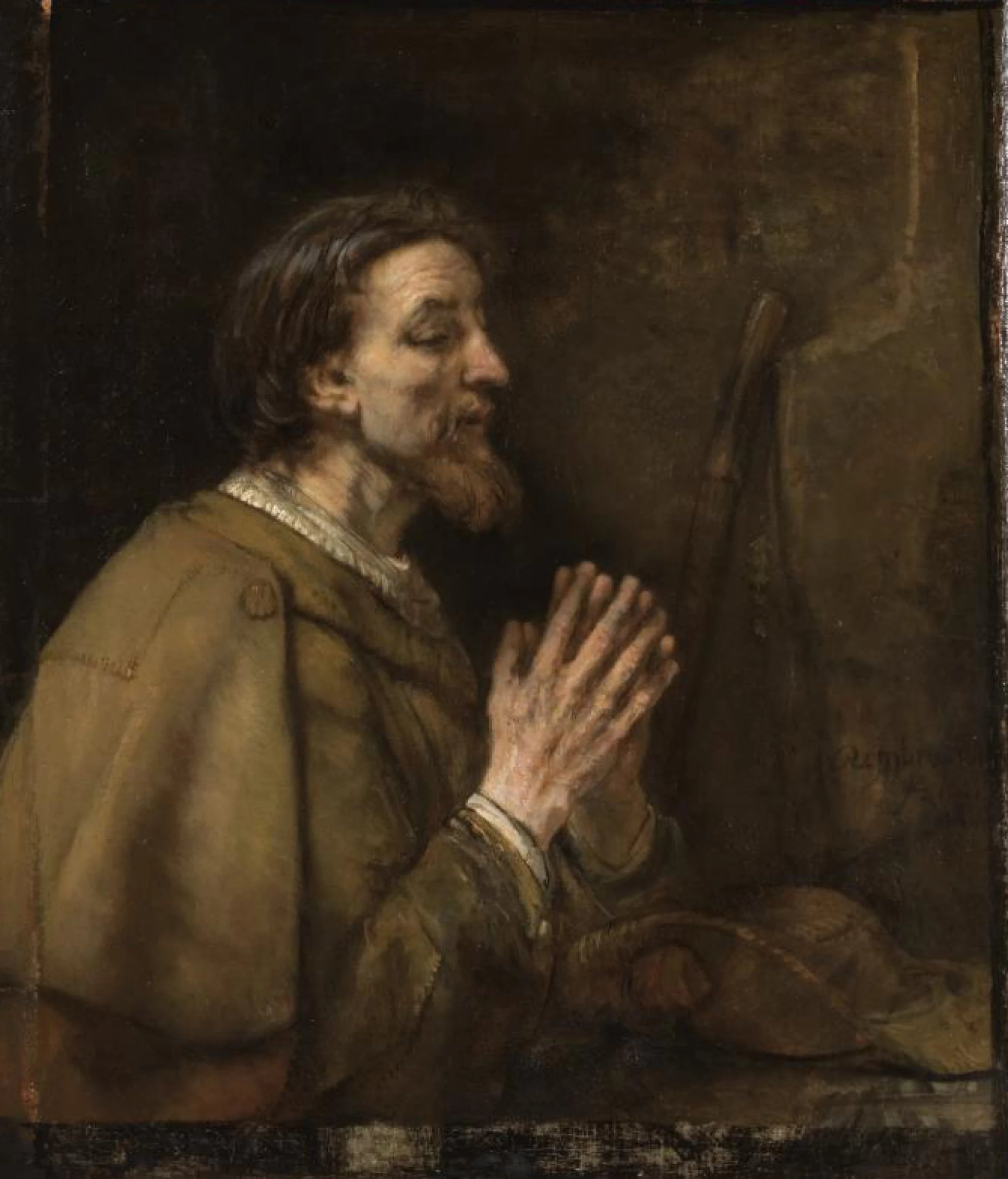 Saint Jacques le Majeur en prière — Rembrandt