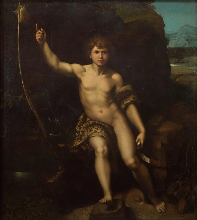 세례 요한 - 라파엘 산치오