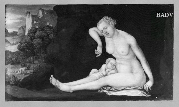 성 요한 크리소스톰 참회하는 모습 - 한스 발둥 그리엔