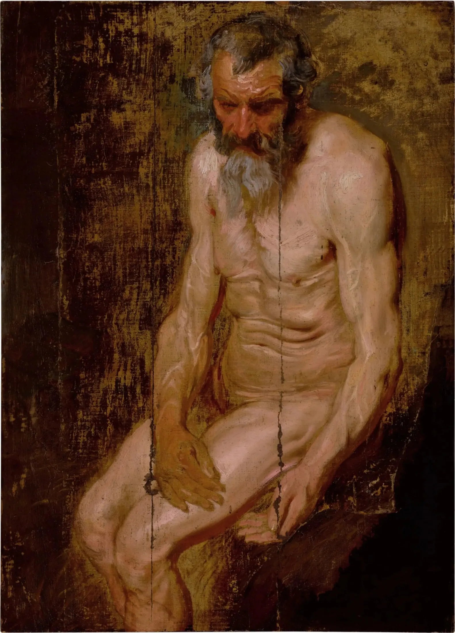 Saint Jérôme - Antoine van Dyck image 1 copie de tableau peinte à la main
