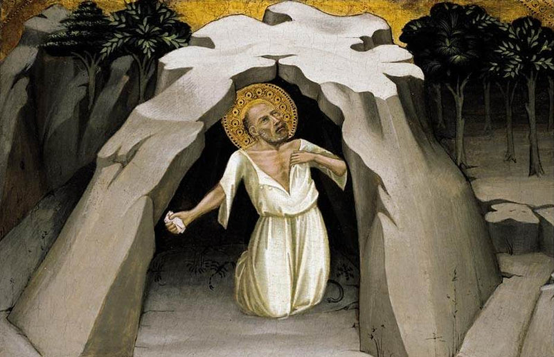 광야의 성 제롬 - 로렌초 모나코