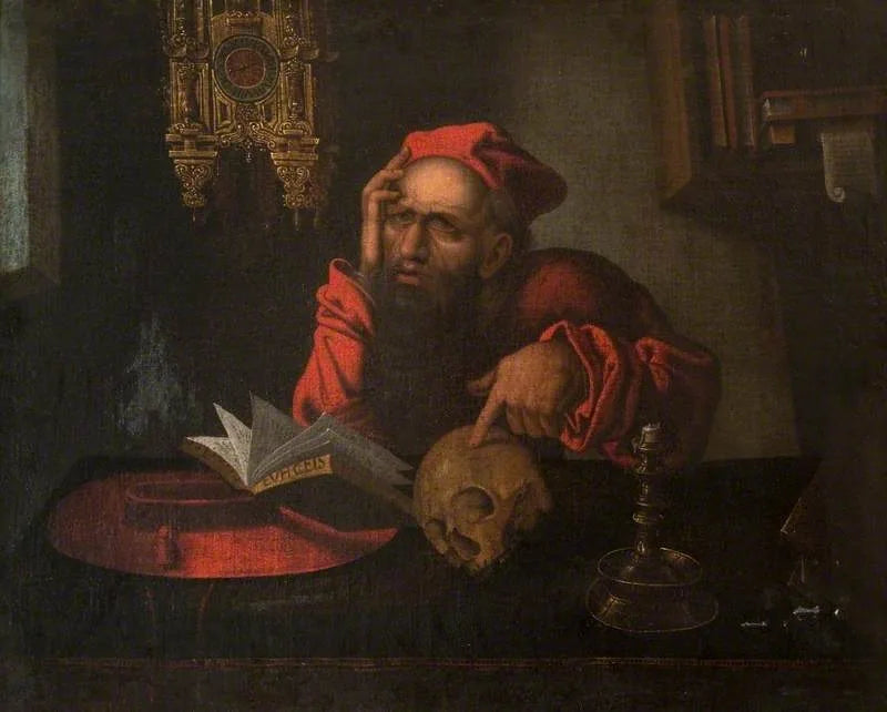성 제롬이 그의 작업실에서 - Joos van Cleve