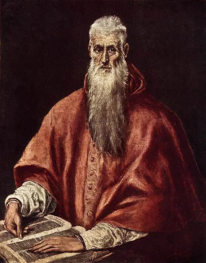 성 제롬 추기경 - 엘 그레코