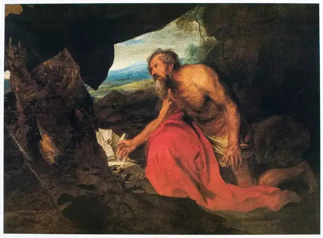성 제롬이 숲속 은둔자로서 풍경 속에서 읽고 있는 모습 - 안톤 반 다이크

Source:
Saint Jérôme en ermite dans un paysage, lisant - Antoine van Dyck