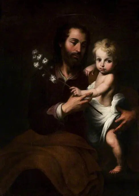 성 요셉과 아기 예수 - 바르톨로메 에스테반 무리요

Source:
Saint Joseph avec l'Enfant Jésus - Bartolomé Esteban Murillo