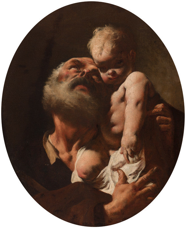 Saint Joseph avec l'Enfant - Giovanni Battista Piazzetta