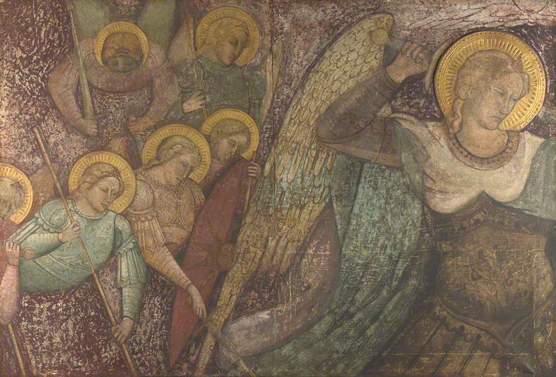 성 미셸과 다른 천사들 - 스피넬로 아레티노